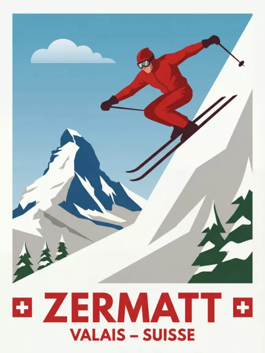 Magnusson, Andreas: Esquí en Zermatt