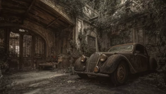DDiArte: La vecchia automobile