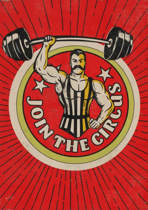 Nicholas: Únete al circo – Publicidad vintage