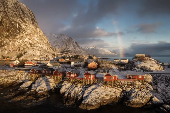 Mirica, Dan: Úžasné světlo v Reine, Lofoten