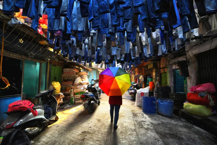 Das, Avishek: Composition de la Ruelle Bleue