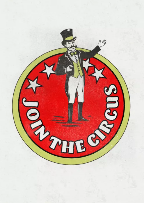 Nicholas: Unisciti al circo - Pubblicità vintage
