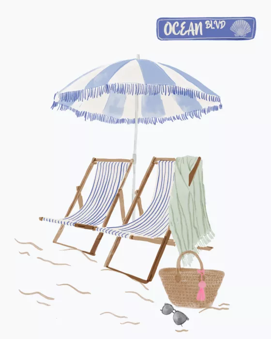 Modi, Radhika: Sedie da spiaggia