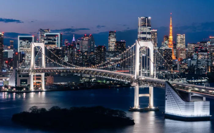 Sakai, Satoshi: Ponte che conduce alla città di Tokyo