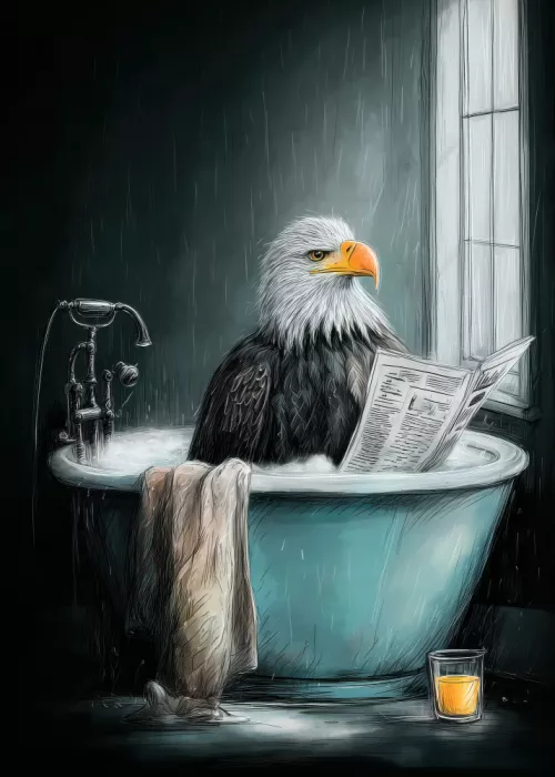 Jaszke, Justyna: Eagle In Bathtube 4