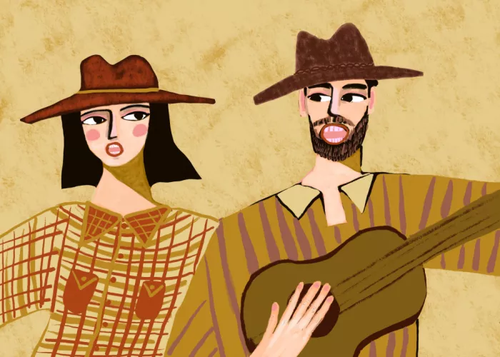 Bursic, Sharyn: Country singing western musicans