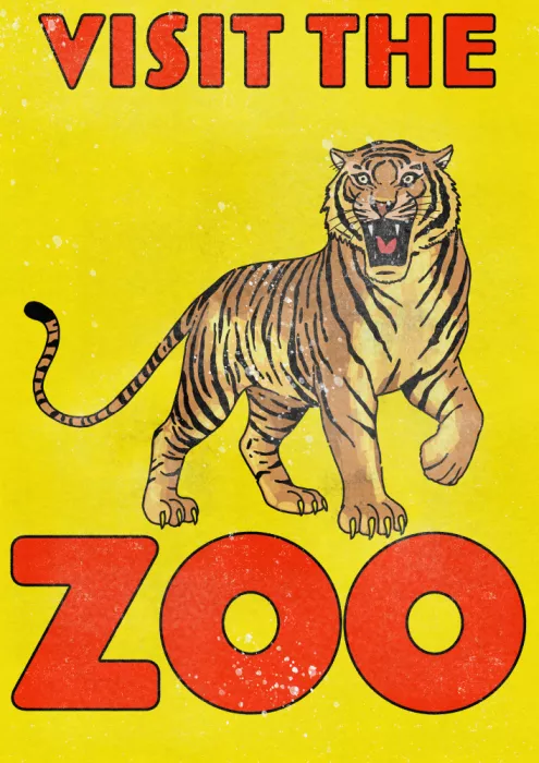 Nicholas: Vintage Visita allo Zoo Tigre