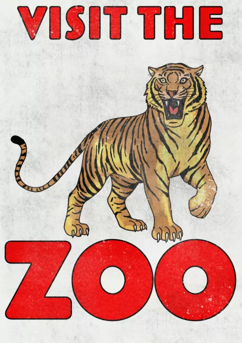 Nicholas: Vintage Visita allo Zoo Tigre