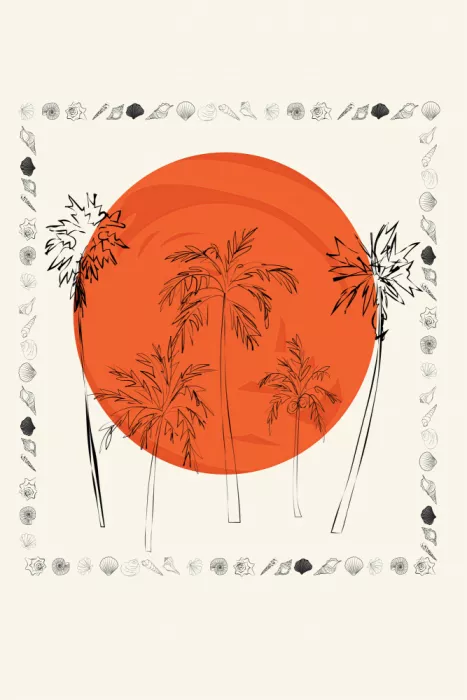 Treechild: Sonnenuntergang am Strand