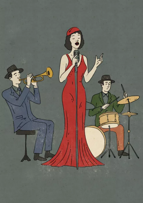 Nicholas: Chanteuse de Jazz Vintage