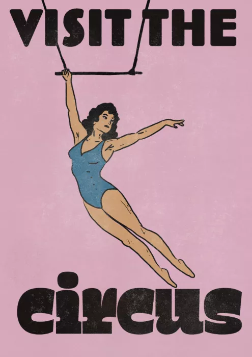 Nicholas: Vintage Visita al Circo Acróbata