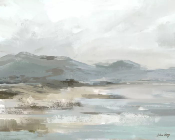 Cheney, Julia: Paesaggio marino grigio beige