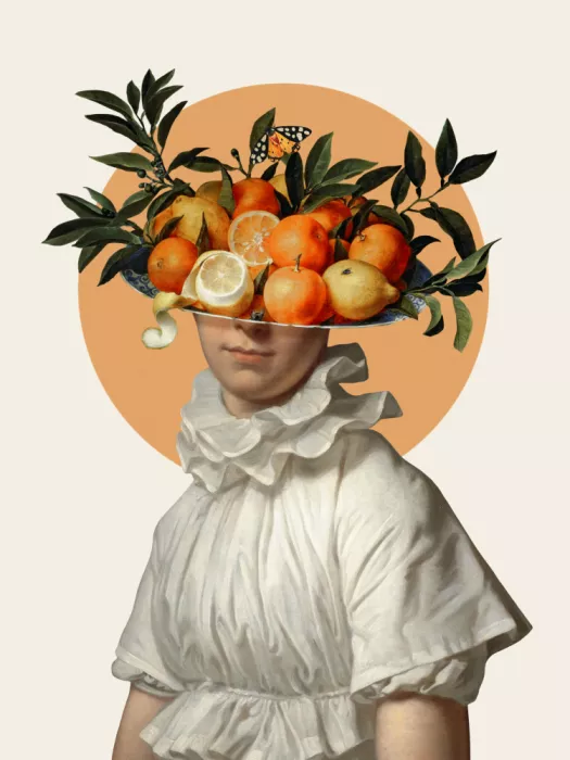 den, van Marja: Healthy Portrait of a Woman