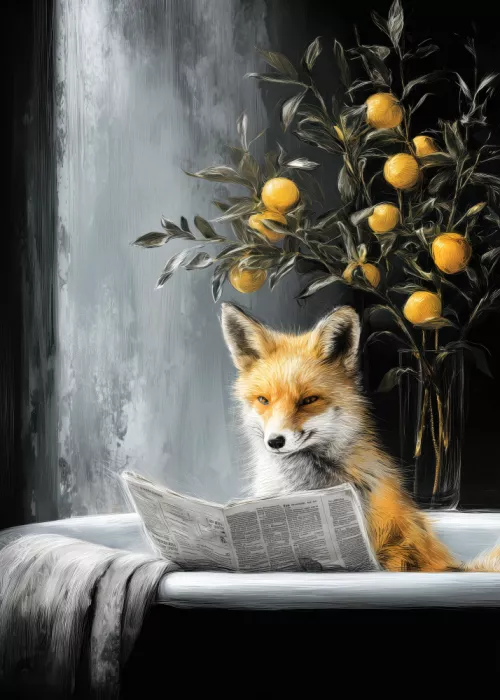 Jaszke, Justyna: Fox In Bathtube 3