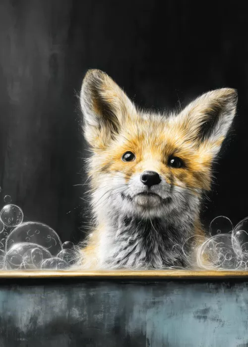 Jaszke, Justyna: Fox In Bathtube 6