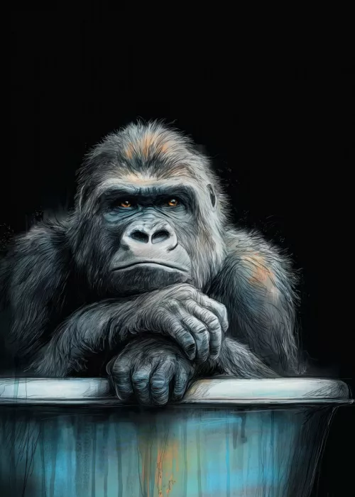 Jaszke, Justyna: Gorilla In Bathtube 6