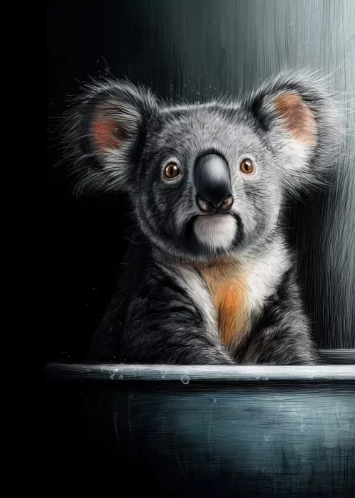 Jaszke, Justyna: Koala In Bathtube 2