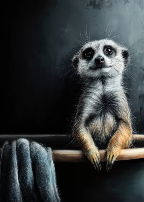 Jaszke, Justyna: Meerkat In Bathtube 2