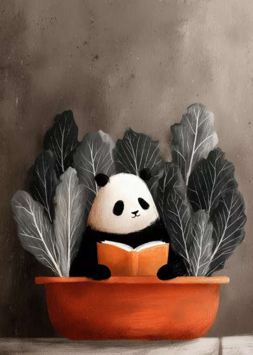 Jaszke, Justyna: Panda In Bathtube 1