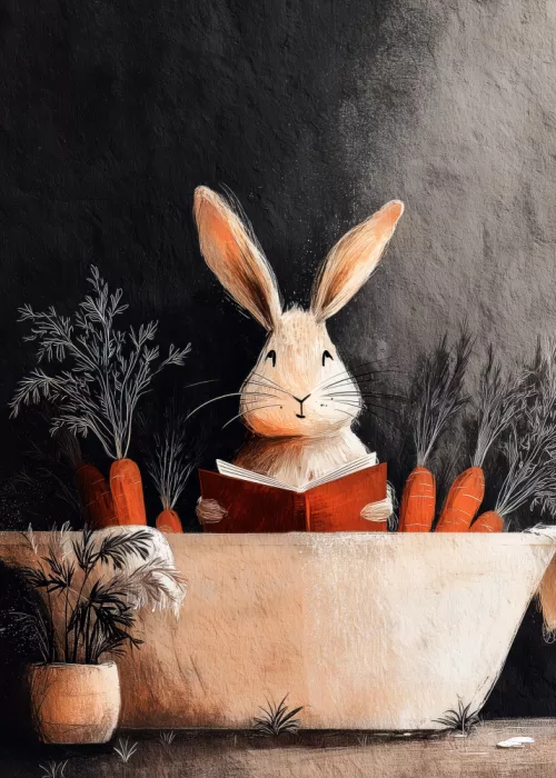 Jaszke, Justyna: Rabbit In Bathtube 1