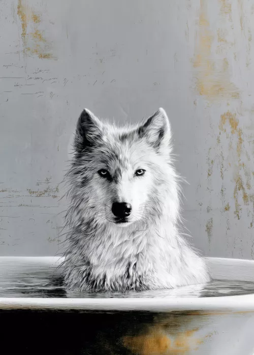 Jaszke, Justyna: Wolf In Bathtube 3
