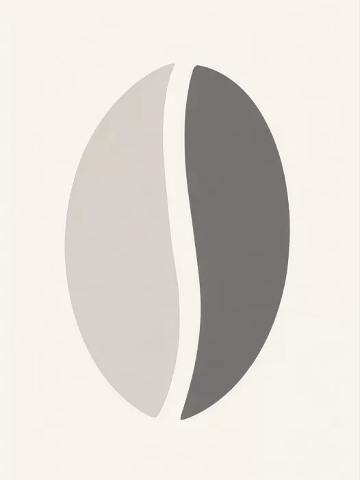 Imaginative: Minimalist Coffee Bean
