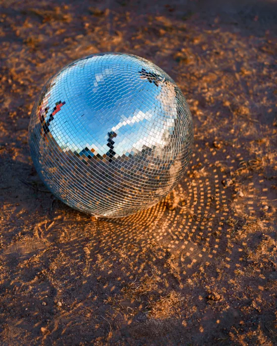 Windeknecht, Tom: Bola de discoteca del desierto