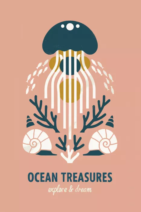 cartissi, casa: Tesori oceanici: Il totem delle meduse