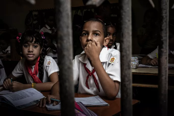 Xu, Tony: Estudiantes cubanos