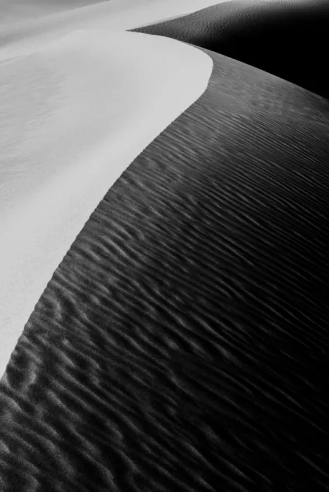 Photolovers: Light and shadow on a sand dune