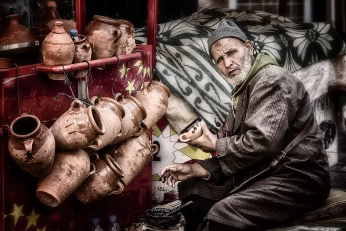 Stranak, Pavol: Töpfer aus Marrakesch