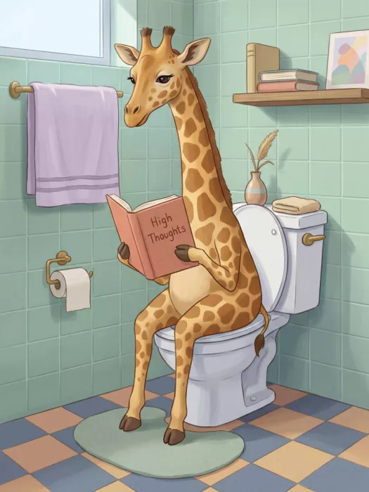 Magnusson, Andreas: Giraffa al gabinetto
