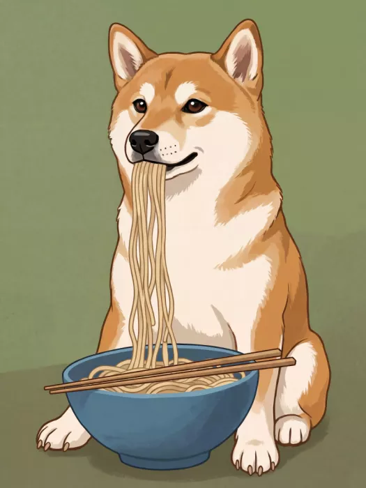 Magnusson, Andreas: Nudel Shiba Inu