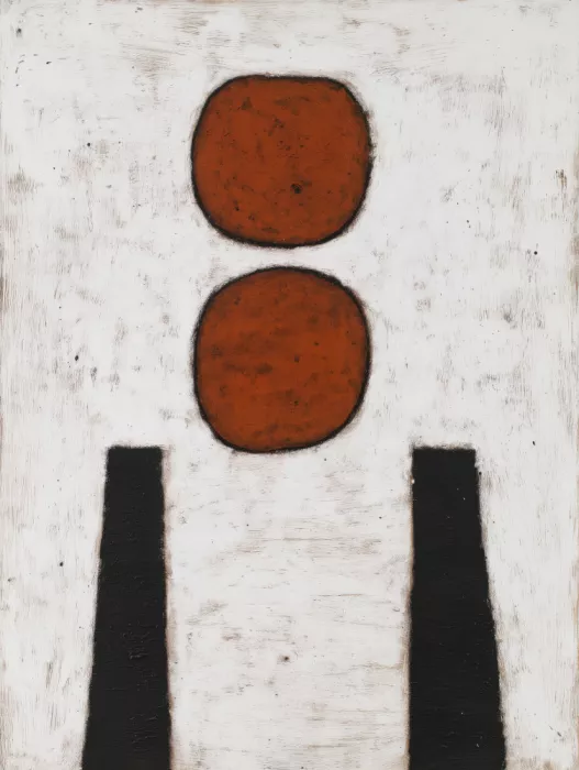 Imaginative: Geometric Balance – Red and Black