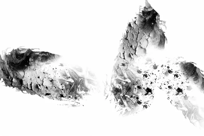 Kulik, Rafal: Art abstrait avec éclaboussure d