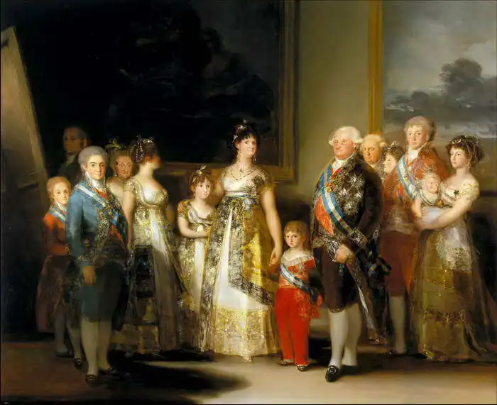 Goya, Francisco: Rodina Karla IV.