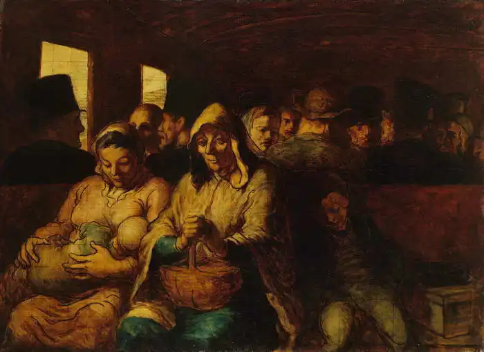 Daumier, Honore: Ve třetí vozové třídě
