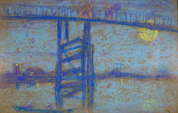 Whistler, J. M.: Nokturno - Battersea Bridge