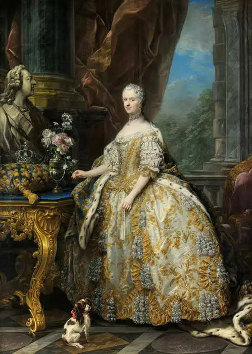 Loo, Carle Van: Marie Leszczinská, královna Francie (1703-1768)