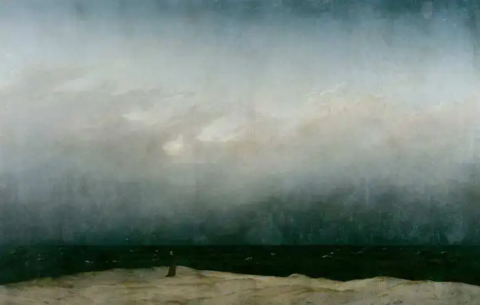 Friedrich, Caspar David: Mnich u moře