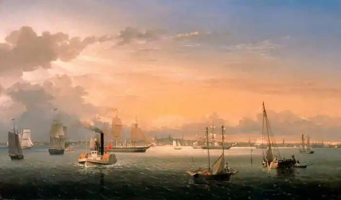Lane, Fitz Henry: Bostonský přístav
