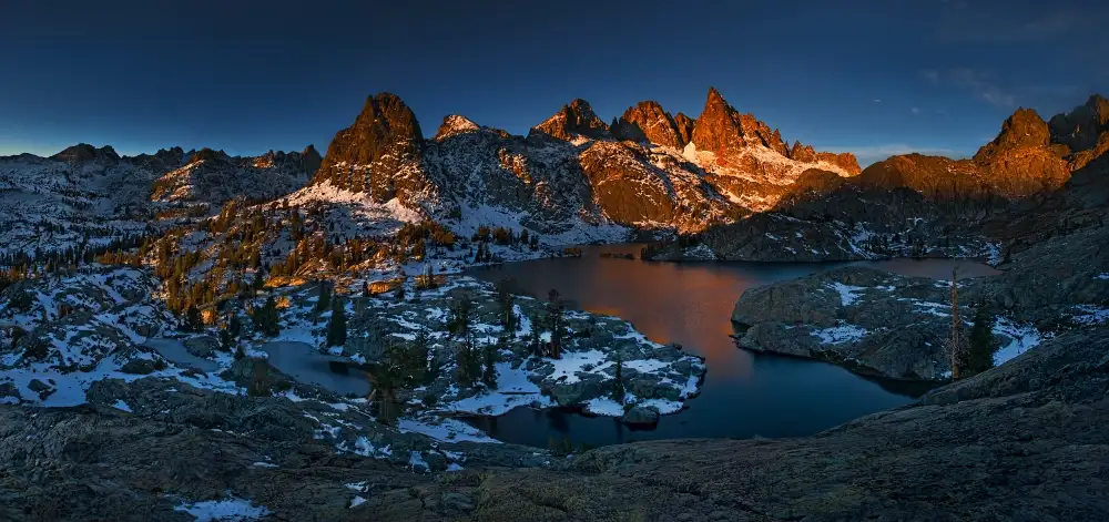 Zhang, Yan: Minaret Lake: First Light