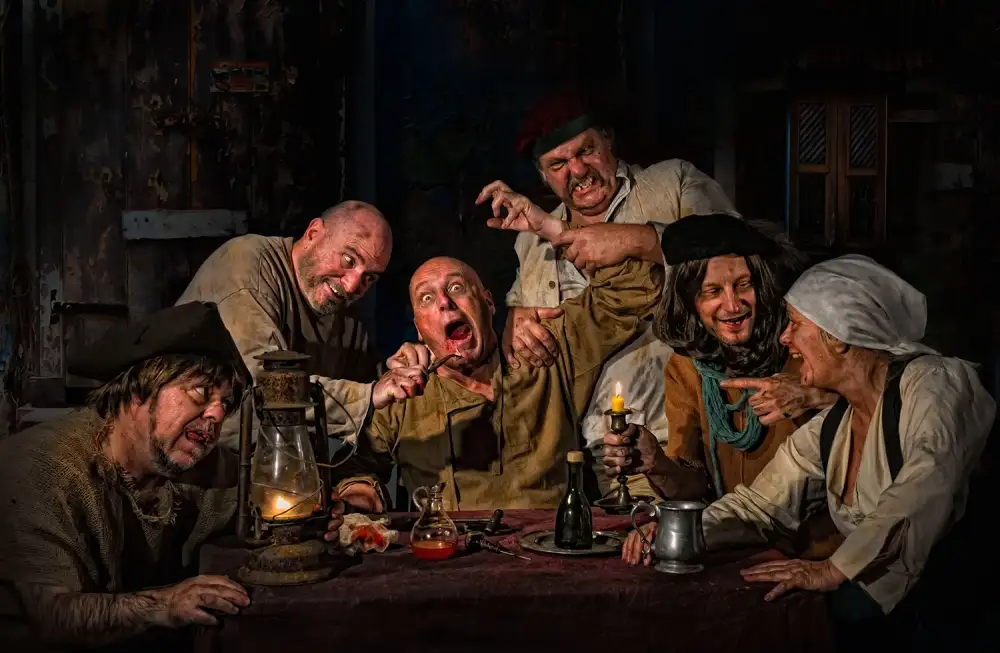 Galon, Derek: Le Dentiste - hommage au Caravage