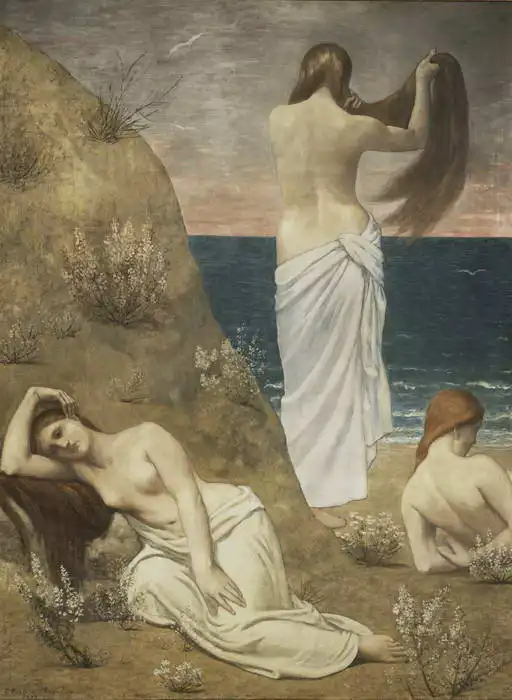 Chavannes, Pierre C. P.: Dívky u moře