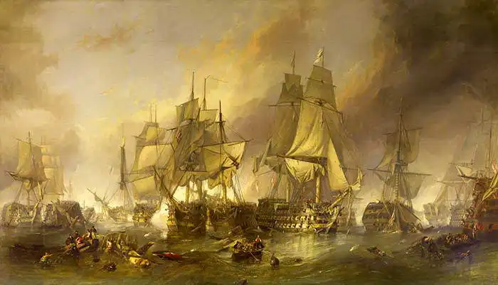Stanfield, William: Bitva u Trafalgaru