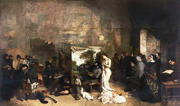Courbet, Gustave: Ateliér