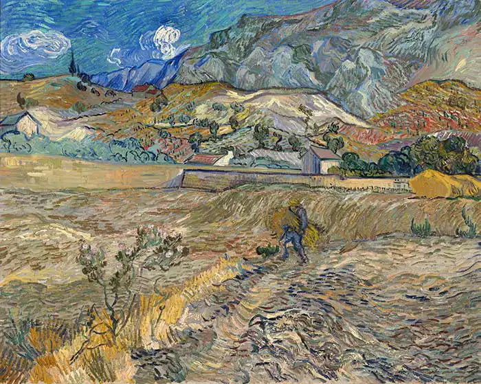 Gogh, Vincent van: Krajina v Saint Rémy
