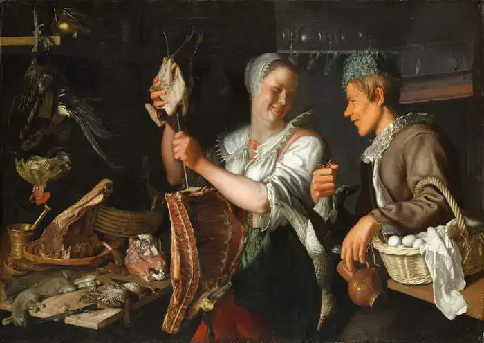 Wtewael, Peter: Kuchyňská scéna