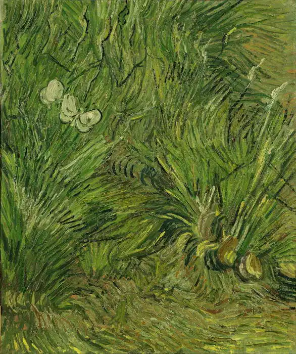 Gogh, Vincent van: Zahrada s motýly