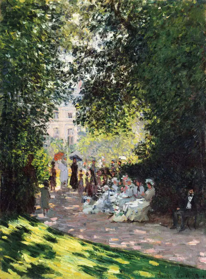 Monet, Claude: V Parc Monceau v Paříži